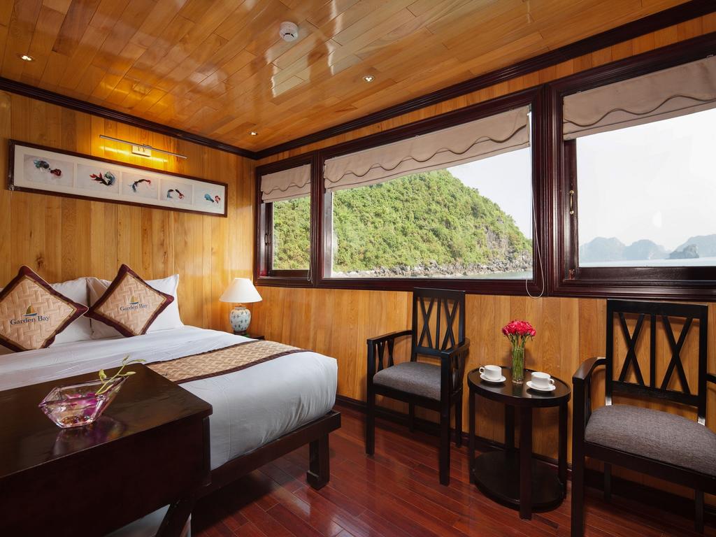 HALONG GARDEN BAY CRUISE - WOODEN 4 STAR CRUISE